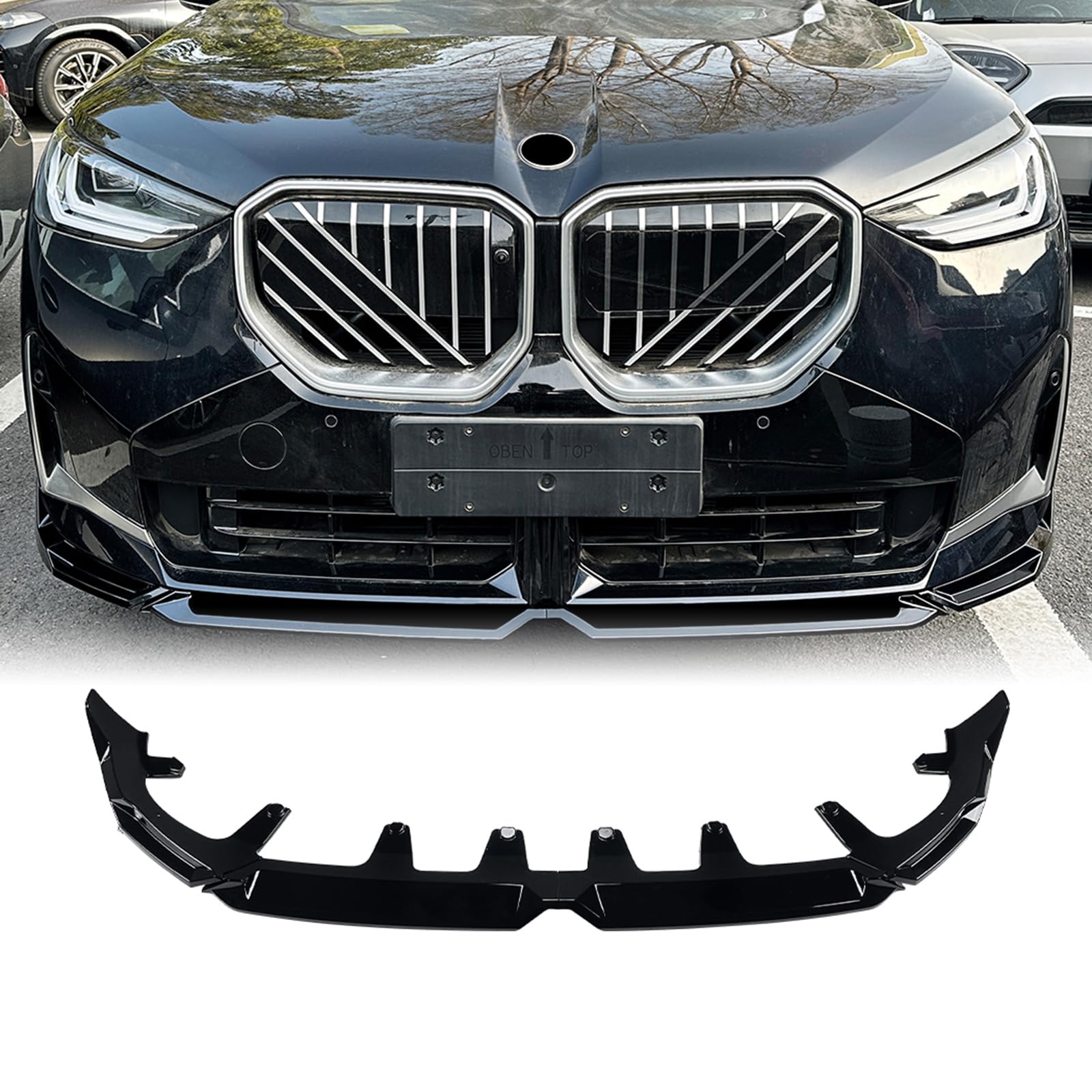 Amazon.com: Front Bumper Spoiler Lip Splitter Body Kit for BMW X3